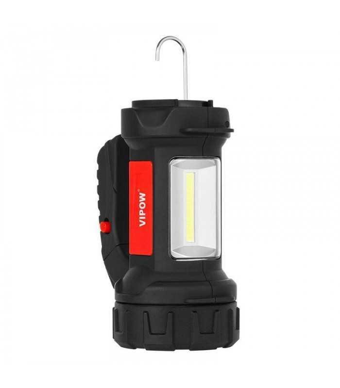 lanterna cu incarcare 3w 3w led vipow 2