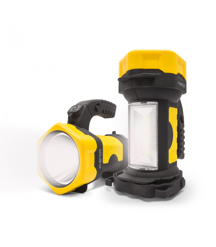 Lanterna de lucru cu COB-LED lumina extrem de puternica Phenom