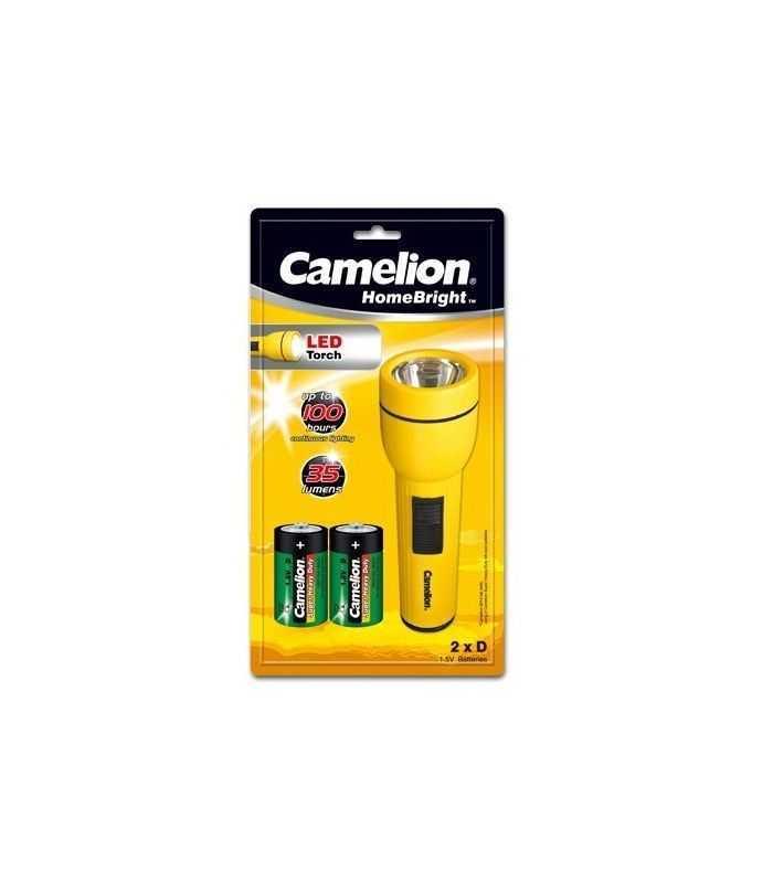 Lanterna de mana cu LED 35lm 2x D(R20) Camelion FL1L2D