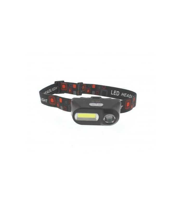 lanterna frontala cu led well 180lm 100m cu acumulator 18650 torch tour wl 1