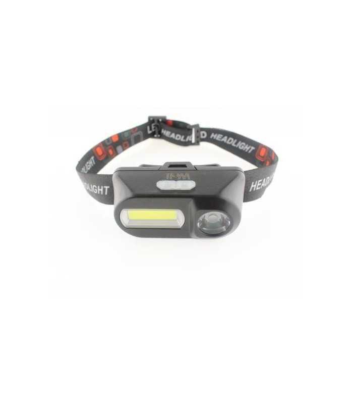 Lanterna frontala cu LED Well 180lm 100m cu acumulator 18650 TORCH-TOUR-WL
