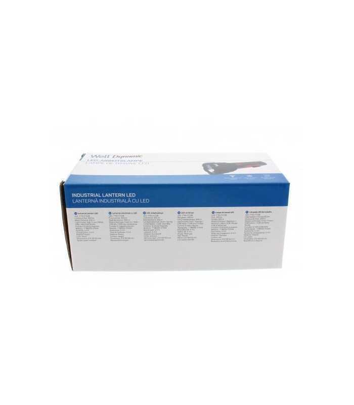 lanterna industriala cu led uri well 350lm 200m cu acumulator 4