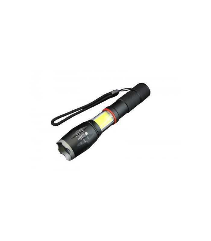 Lanterna LED 10W +3W COB 800lm 200m reincarcabila Li-Ion 18650/3x AAA Well