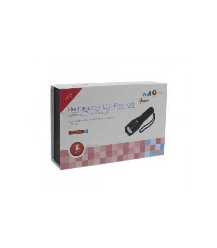 lanterna led reincarcabila 10w 600lm space well 3