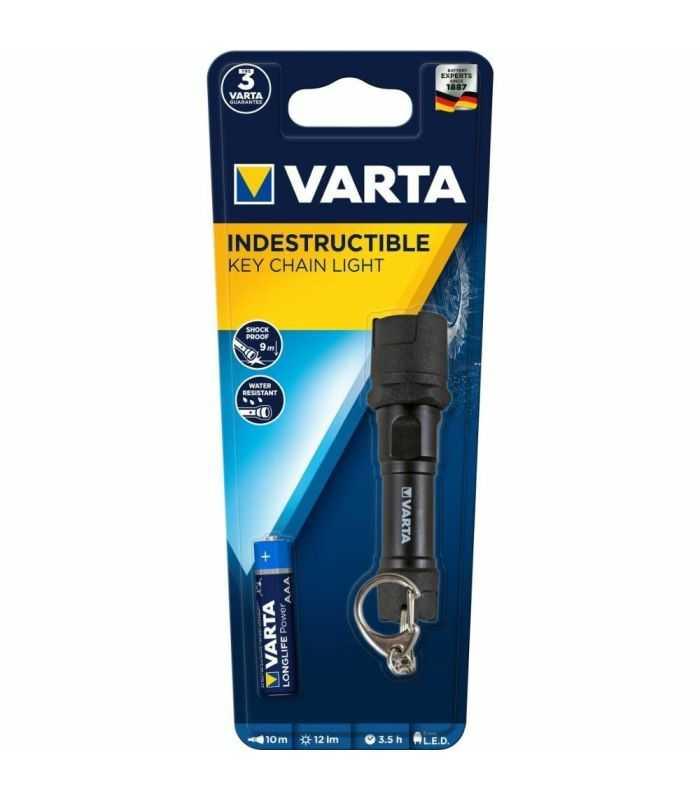 Lanterna Led Tip Breloc Varta 16701 Indestructibila 12lm Ipx4