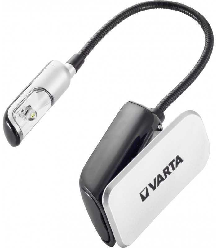 lanterna led varta de citit cu clips 2x cr2032 2