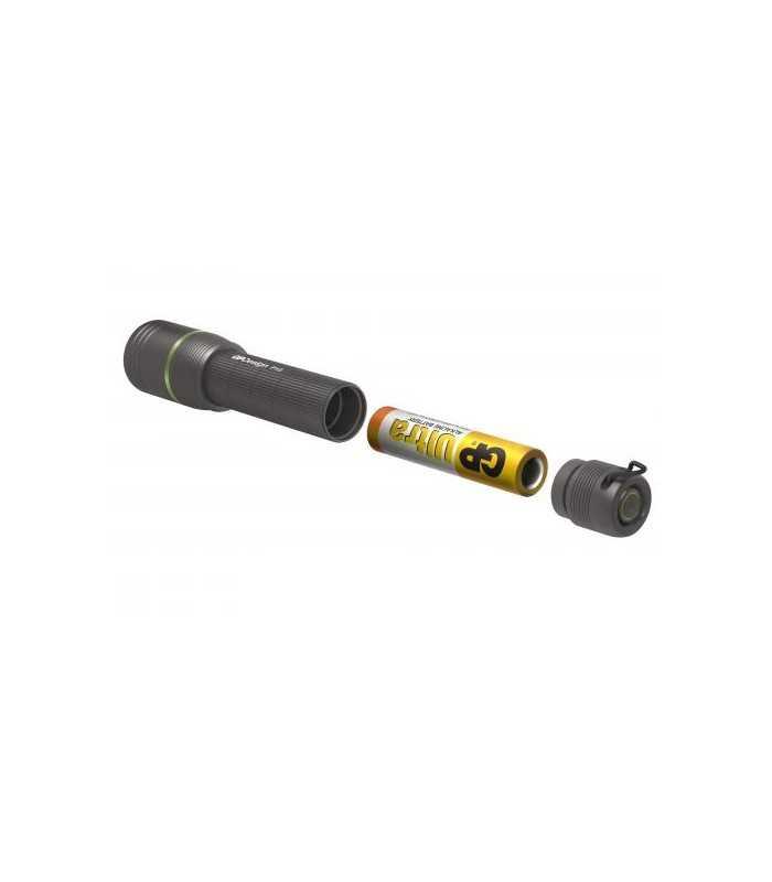 lanterna semi profesionala edc p15 gp 150lm 200cd led cree xp g2 111x254mm 1x aa alcalina sau nimh 2