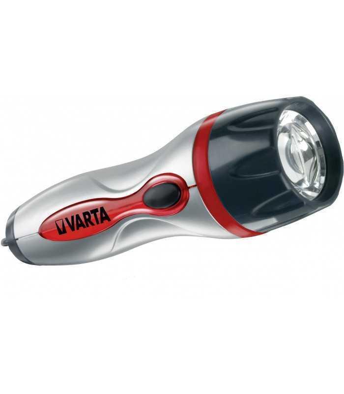 lanterna varta trilogy led 3x aaa rosu 1