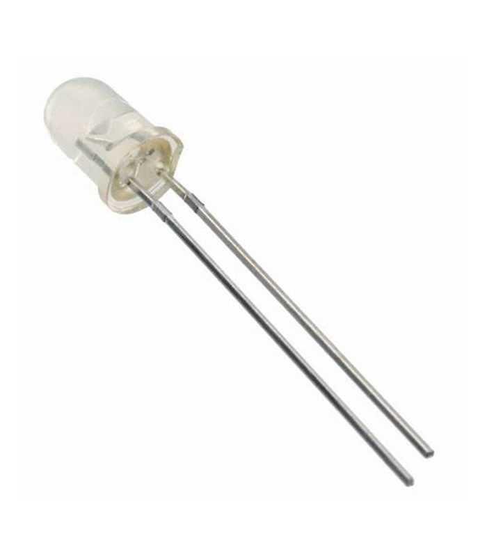 Led 3mm Albastru 1560 2180mcd 30 Parte Frontala Convex 12v Optosupply Osb5sa3131a 12v