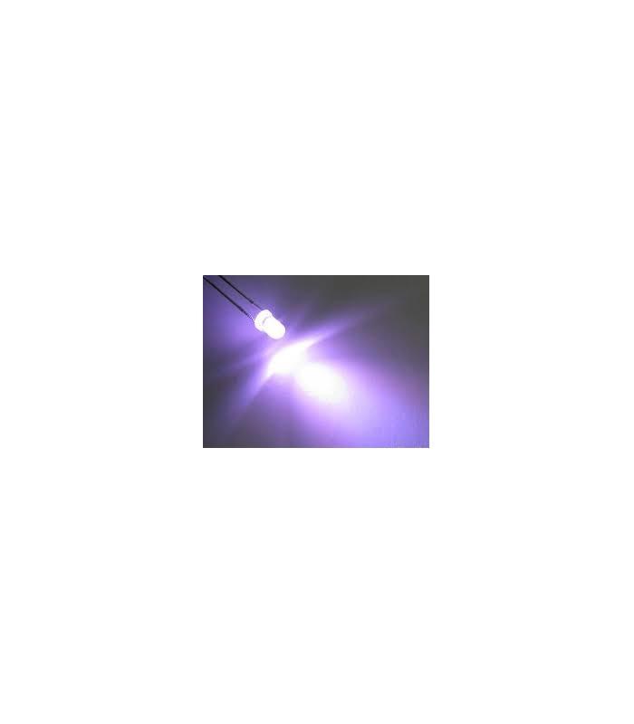 led 3mm violet lavender 30 parte frontala convex 55 4lm optosupply oscd4l3131a 2