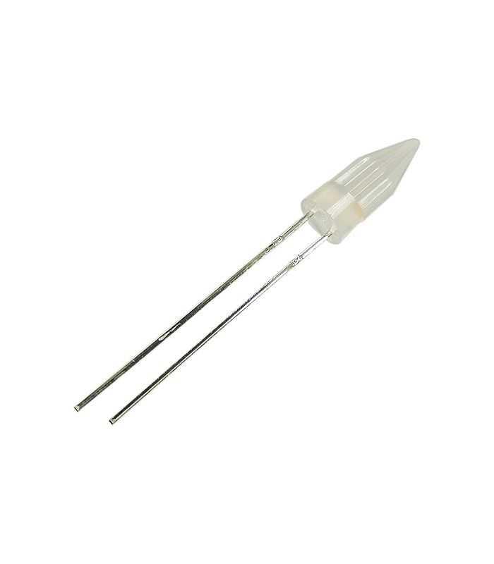 LED 5mm lumina galbena imitare efect lumanare cu clipire 220-330mcd 2.5-5V OPTOSUPPLY OSY5MK58K2B