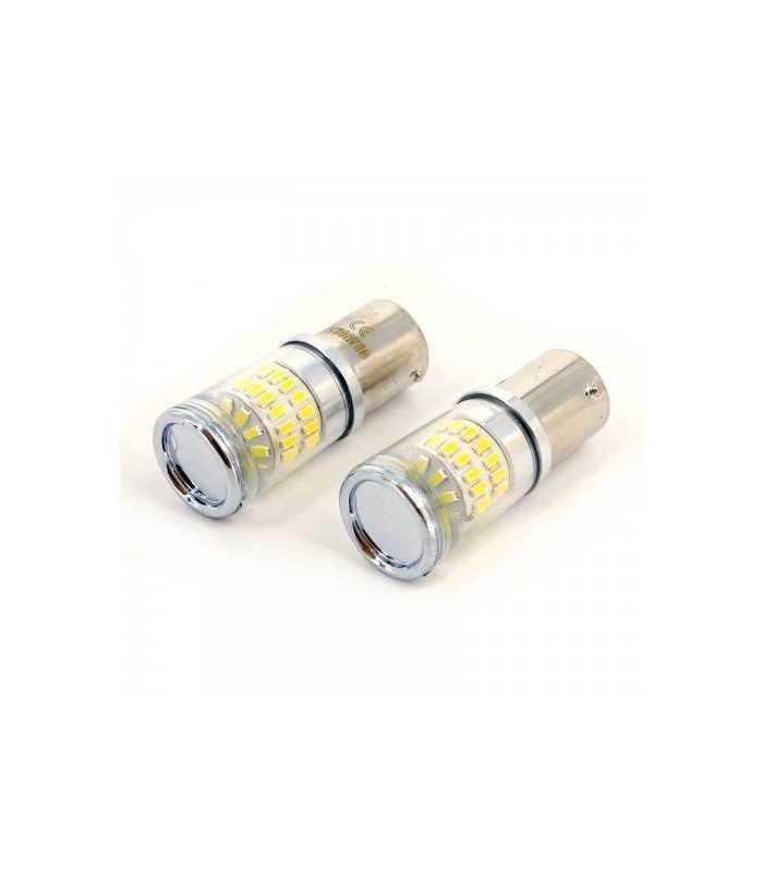 LED de frana Canbus 12V 3.5W 400lm 6000K BAU15S CAN123 set 2buc Carguard