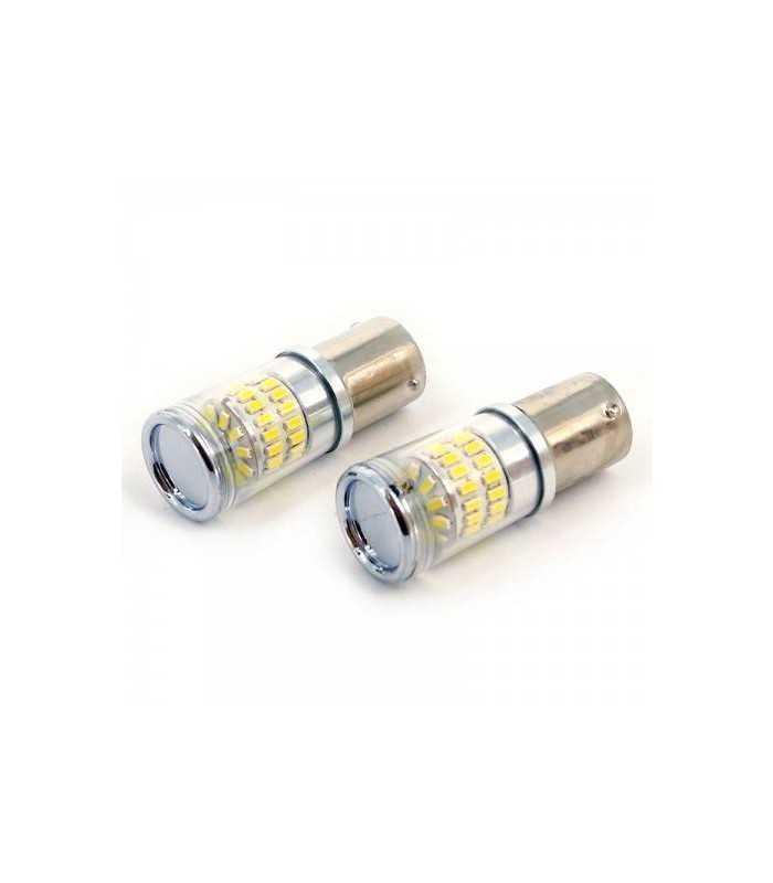 LED de frana STOP +FRANA CANBUS 12V 3.5W 400lm 6000K set 2buc BAY15D CAN125 Carguard