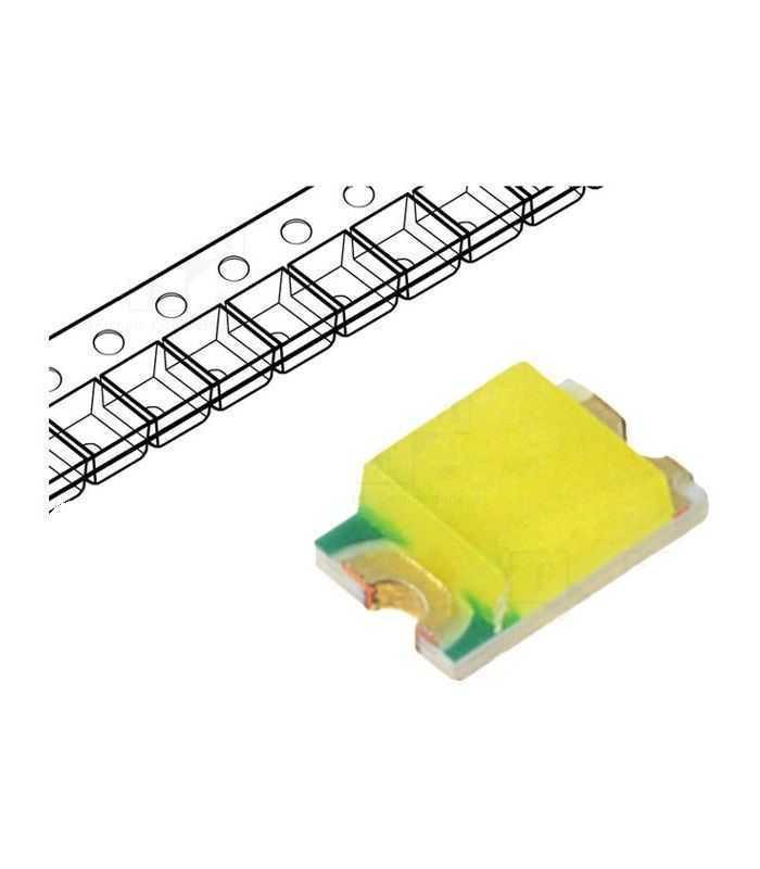 LED SMD 0805 alb rece 1000-1400mcd 6500K 120 20mA 2.8-3.4V OPTOFLASH OF-SMD2012