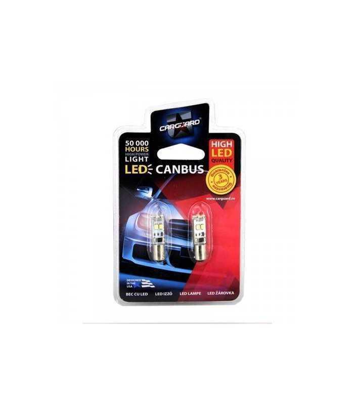 led smd de pozitie ba9s 12v 3w 56lm set 2buc can101 carguard 1
