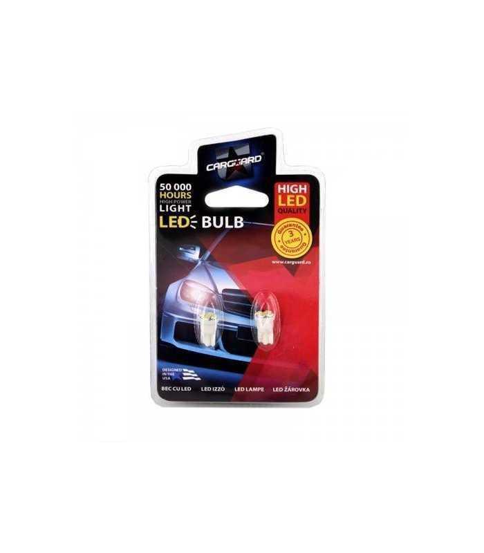 led smd de pozitie t10 12v 05w 35lm set 2buc cld005 carguard 2