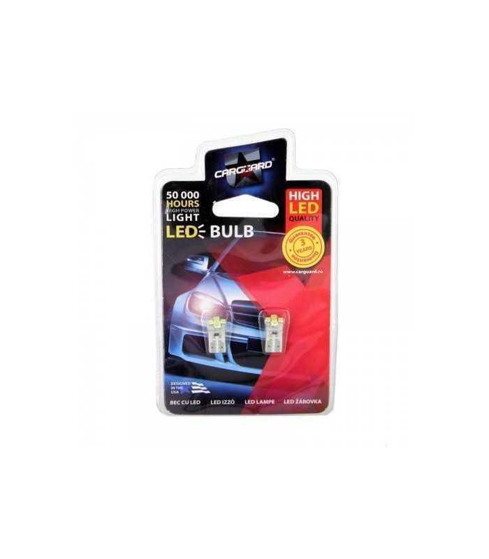 led smd de pozitie t10 12v 05w 35lm set 2buc cld010 carguard 2
