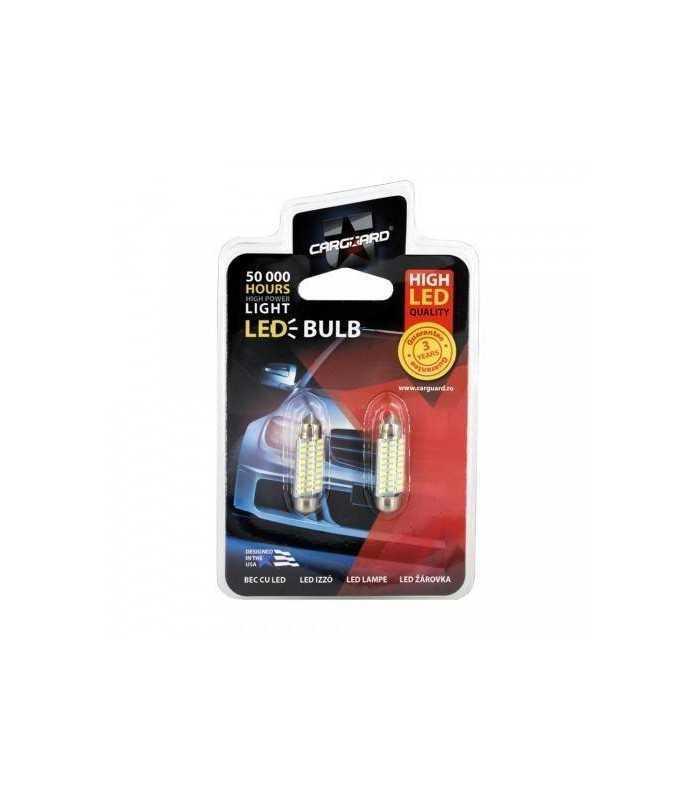 led sofit 39mm plafoniera numar de imatriculare 12v 15w 189lm cld024 set 2buc carguard 1