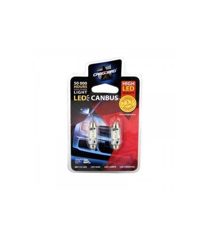 led sofit 41mm can bus cree chip 12v plafoniera numar de inmatriculare can112 set 2buc carguard 1