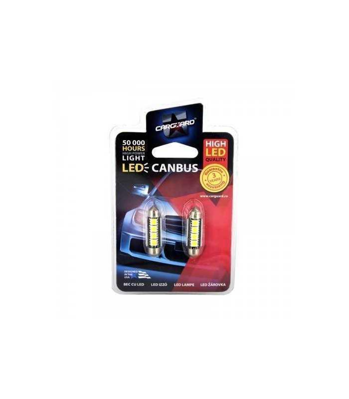 led sofit 41mm canbus plafoniera numar de inmatriculare can108 12v set 2buc carguard 1