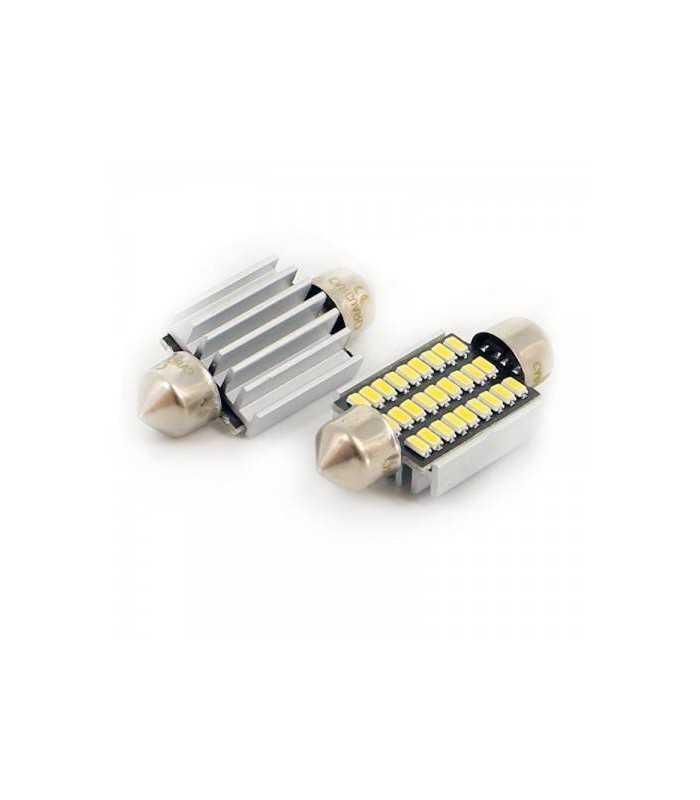 LED Sofit Canbus 36mm Plafoniera numar de inmatriculare 12V 2.5W 189lm CAN117 set 2buc Carguard