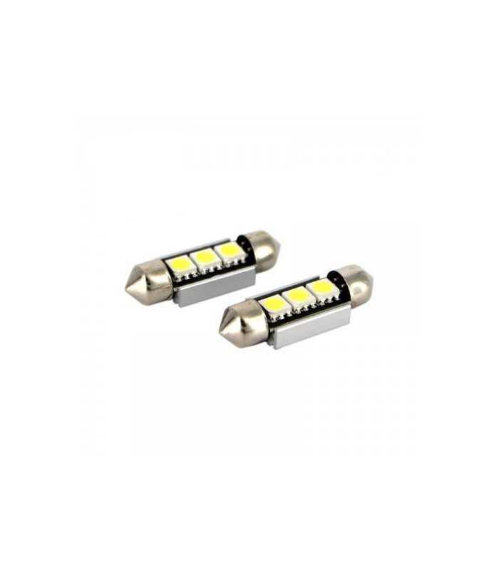 LED Sofit Plafoniera numar de inmatriculare 36mm CANBus CAN106 12V set 2buc Carguard