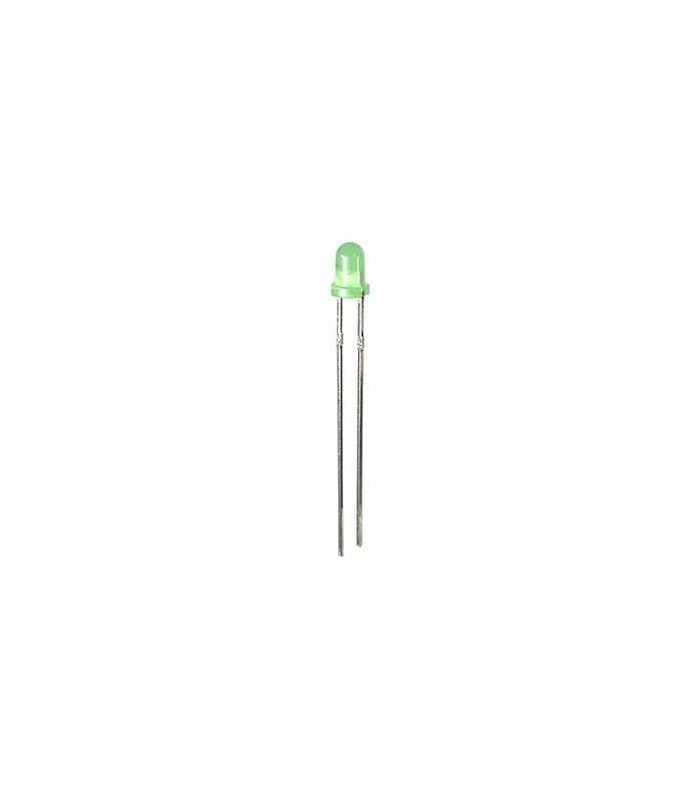 LED verde 3mm 12V OptoSupply OSG5DA3134A-12