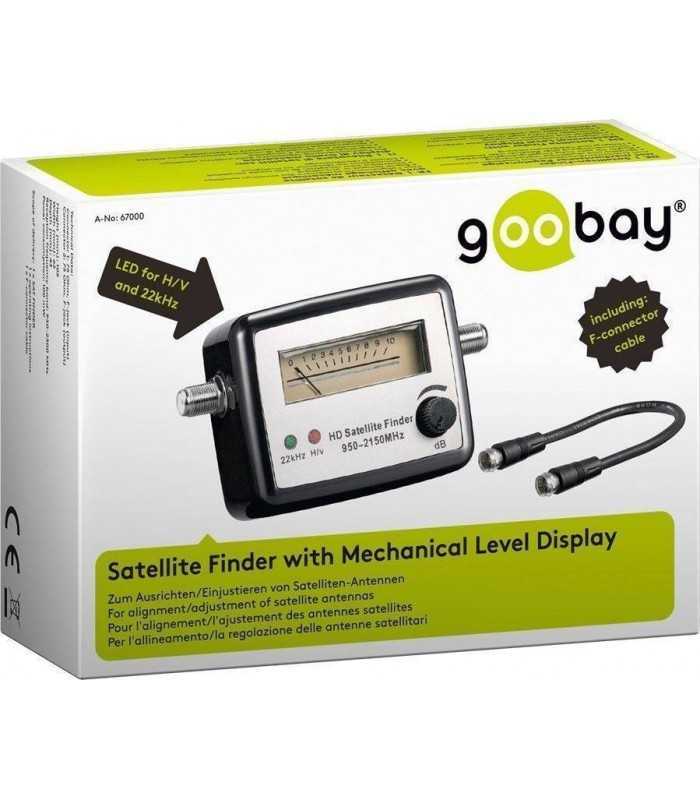 locator satelit analog cu sunet goobay 1