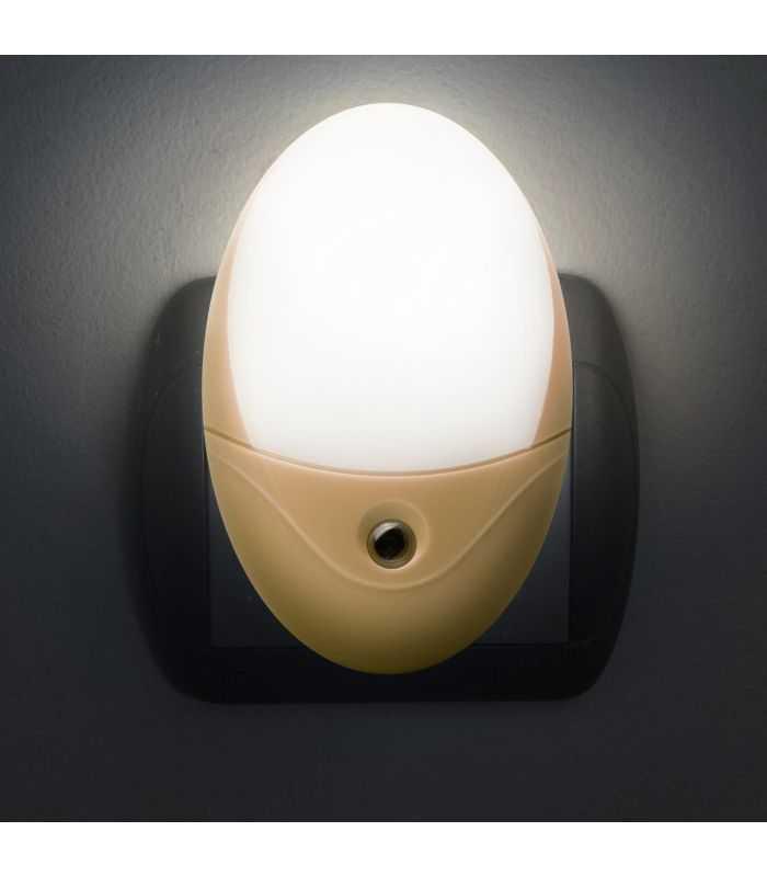 Lumina de veghe galbena 6x LED 6000K lumina alb rece cu senzor 0.5W 230V 20281C Phenom