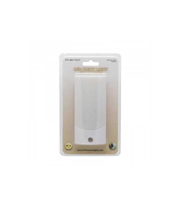 lumina de veghe led 1w cu senzor de crepuscul 230v phenom 2