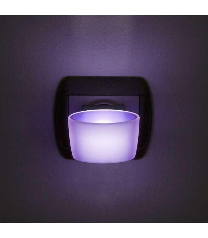 Lumina de veghe LED cu senzor tactil violet 1 LED 1W 6x4x5 cm PHENOM