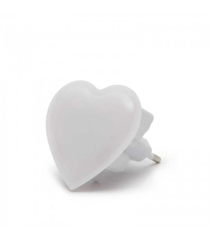 lumina de veghe model inima rosu 7led 1w 58x61x61mm phenom 1