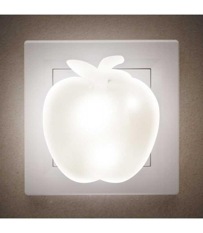 Lumina de veghe model mar alb cald 7LED 1W 74x60x21.5mm Phenom