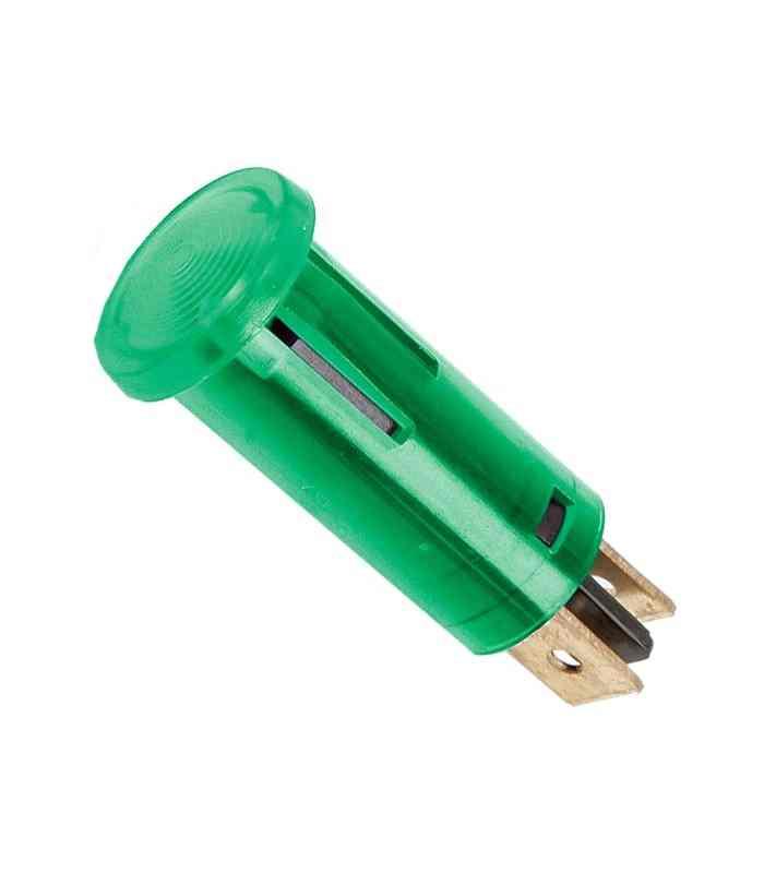 Lumina semnal 230V lumina verde LED 39x12 mm terminal 6.3mm 07920ZO