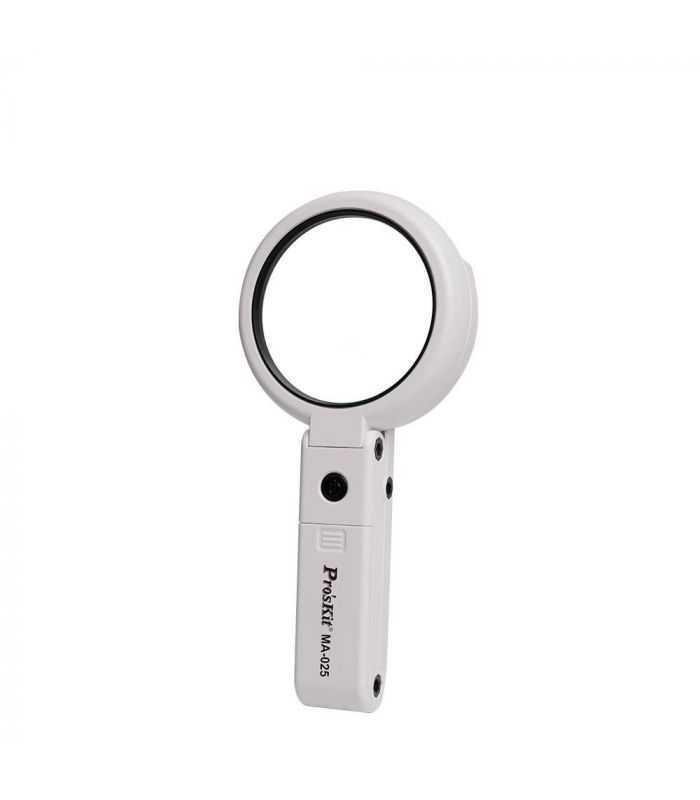 Lupa 375x Led Usb Sau 3x Aaa Portabila Pliabila Proskit Ma 025