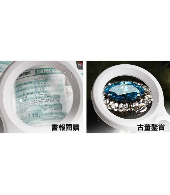 lupa portabila led cu lumina uv proskit 5