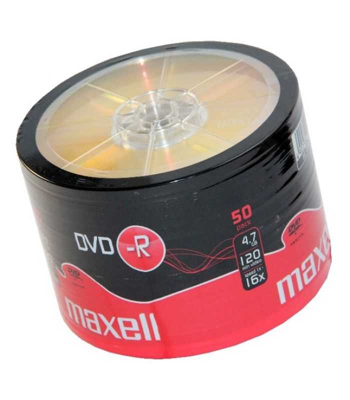 Maxell Dvd R 47gb 120 Minute 16x Fara Carcasa Shr50buc 275732