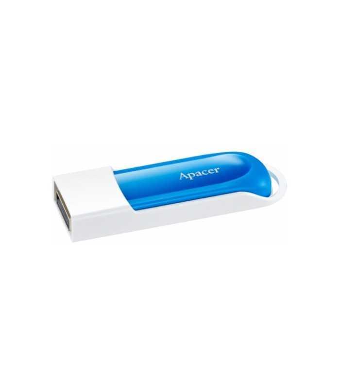 memorie flash usb 20 64gb retractabila albastru apacer ah23abe 1
