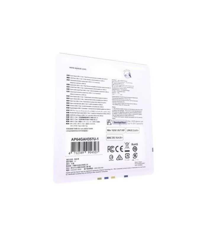 memorie flash usb 32 64gb ah357 apacer 4