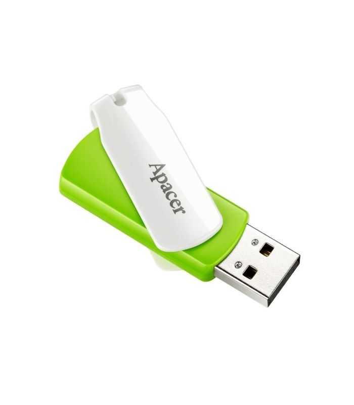 Memorie flash USB2.0 64GB verde Apacer AP64GAH335G-1