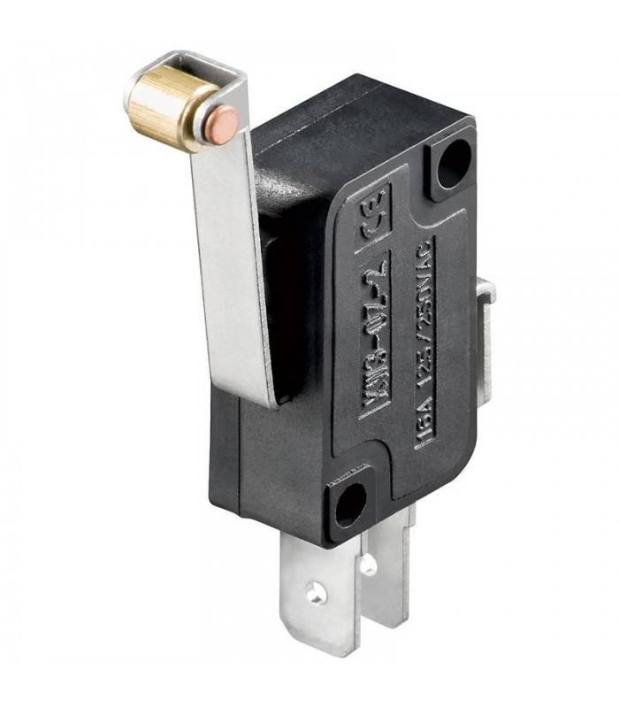 Micro comutator 1 pol cu lamela 30mm si rola Goobay