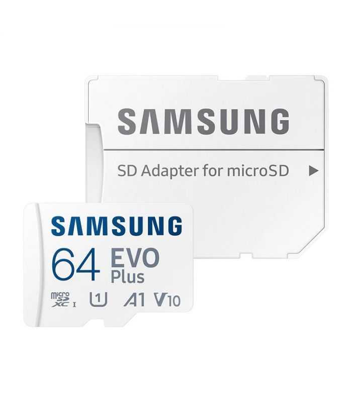 MicroSDHC UHS-1 CARD +adaptor SD 64GB 130MB/s EVO PLUS SAMSUNG MB-MC64KA/EU