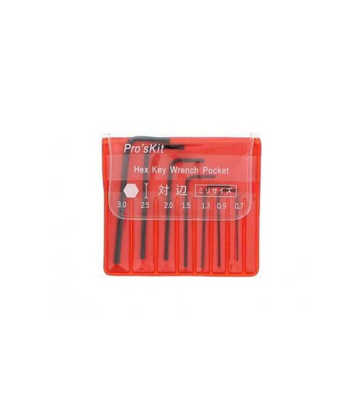 mini set chei hexagonale l proskit 3