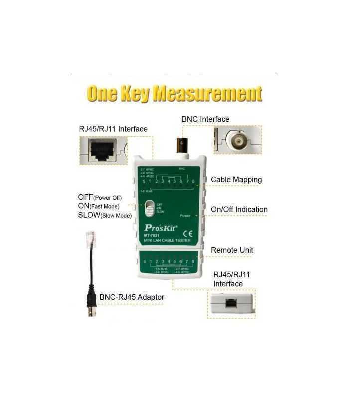 mini tester pentru cablu bnc si retea rj45 proskit 3