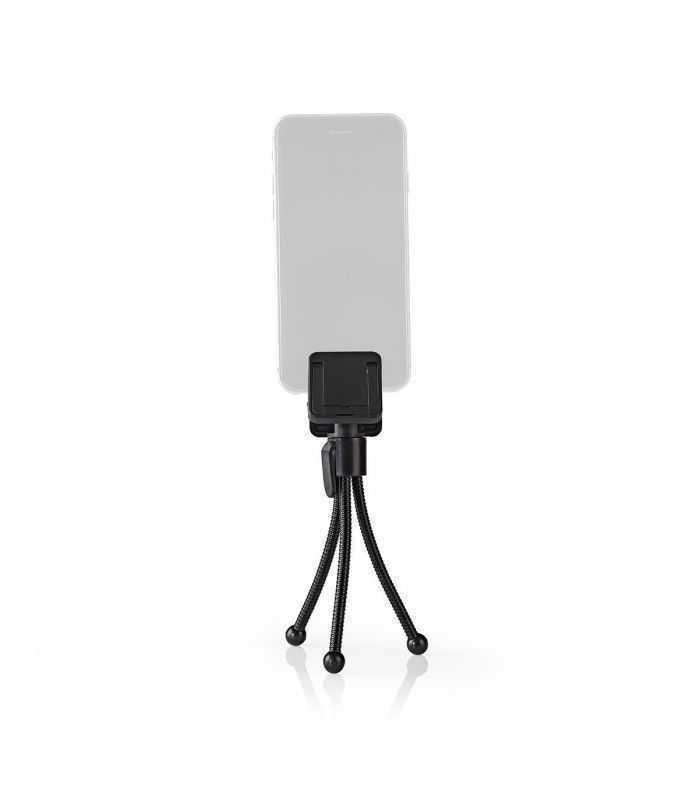Mini trepied flexibil Nedis pentru smartphone 15.8cm negru