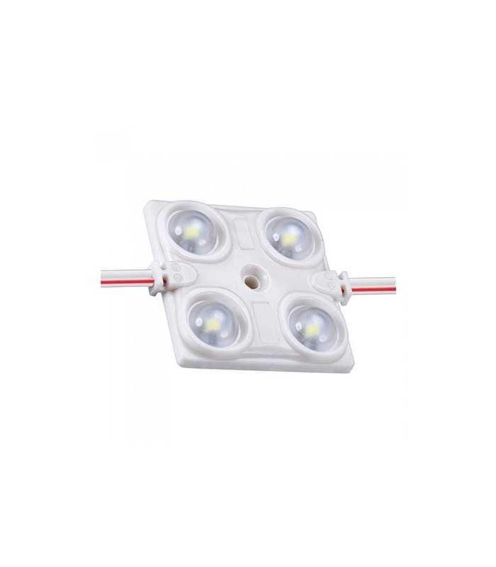 modul 4x led uri 12v 144w 135lm smd2835 ip68 3000k alb cald v tac 1