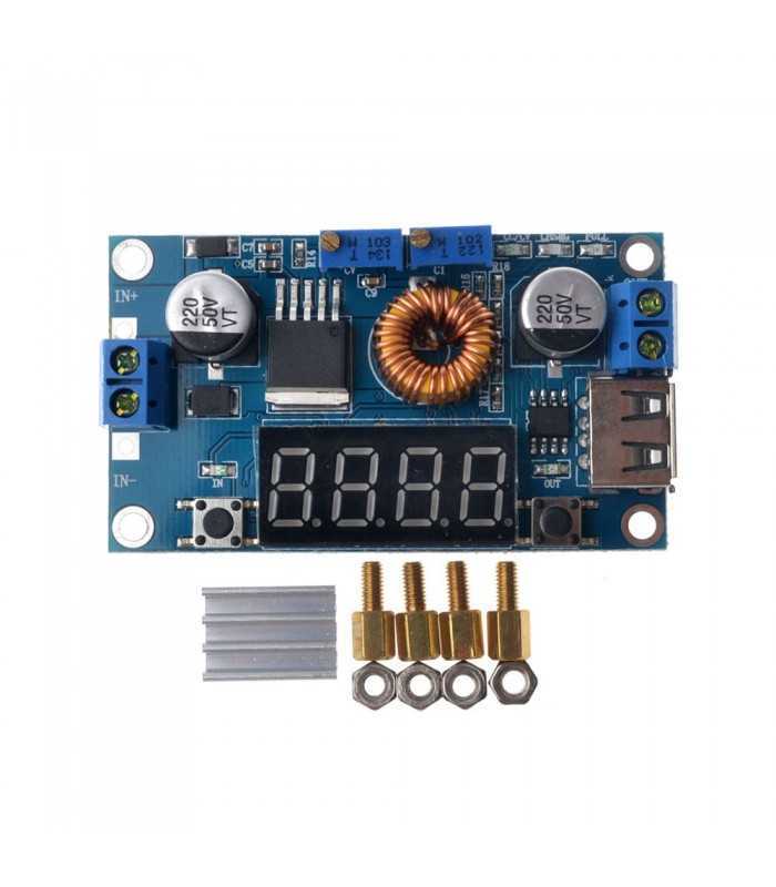 modul dc dc coboratoare de 5a lcd xl4015 va lcd 2