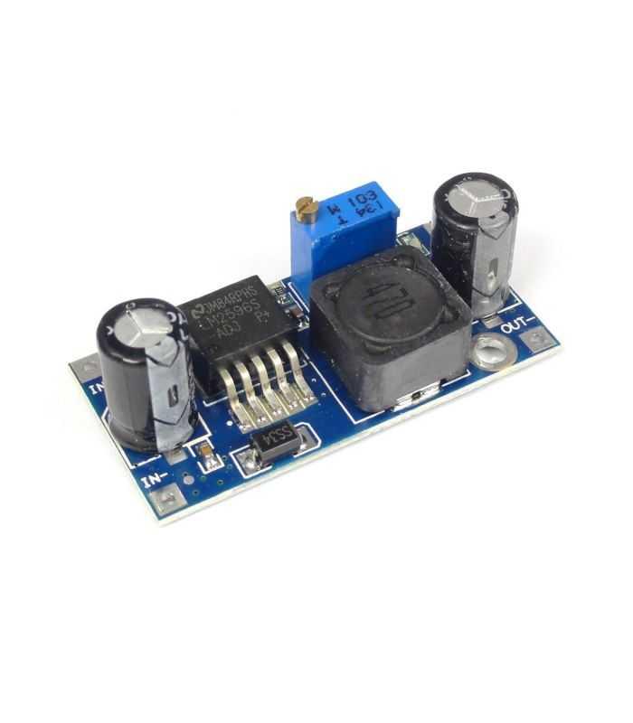 modul dc dc step down lm2596 intrare 3 35v 3a iesire 15 33v lm2596s 3