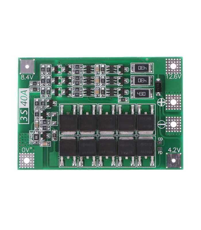 Modul Protectie Incarcare 3x 18650 40a Functie Balanced