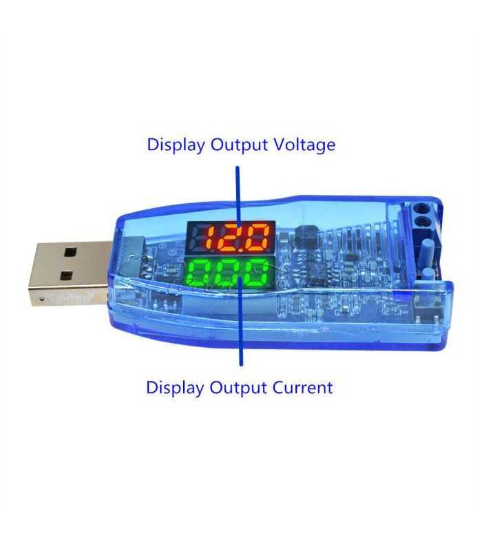 Modul Usb Dc Dc Sursa Reglabila Step Up Down 3w Intrare 35v 12v Iesire 1v 24vdc